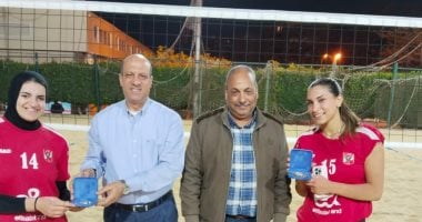 الأهلي يهزم سبورتنج ويتوج بدوري سيدات الكرة الطائرة الشاطئية الأهلي يهزم سبورتنج ويتوج بدوري سيدات الكرة الطائرة الشاطئية
