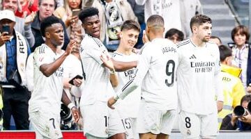 ريال مدريد يواصل مطاردة برشلونة فى الدوري الإسباني بثلاثية ضد سيلتا فيجو