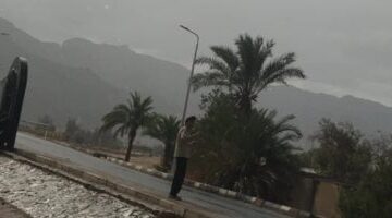 أمطار خفيفة على مدن شرم الشيخ ونويبع وطابا بجنوب سيناء
