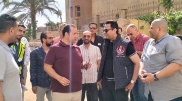 مساعد وزير الصحة ووكيل الوزارة بسوهاج يتفقدان الأعمال الإنشائية بمستشفى المراغة