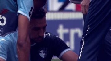 إصابة أحمد حسن كوكا في فوز لوهافر القاتل ضد أوكسير بالدوري الفرنسي
