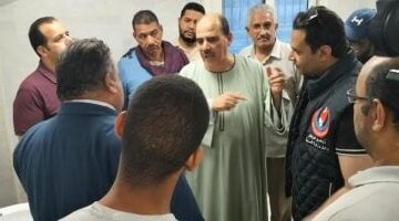 مساعد وزير الصحة ووكيل صحة سوهاج يتفقدان مستشفى ساقلته