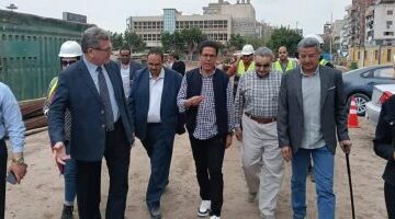 رئيس جامعة بنها يتفقد المنشآت الجديدة بكفر سعد