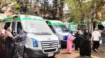 صحة كفر الشيخ: تقديم الخدمات الطبية لـ1467 مواطنا بقافلة مجانية