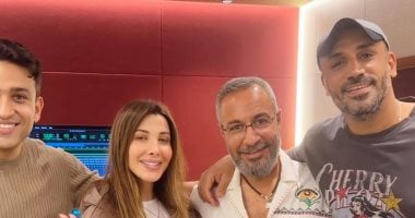 نانسي عجرم تسجل أغنية جديدة من كلمات تامر حسين وألحان محمد يحيى نانسي عجرم تسجل أغنية جديدة من كلمات تامر حسين وألحان محمد يحيى