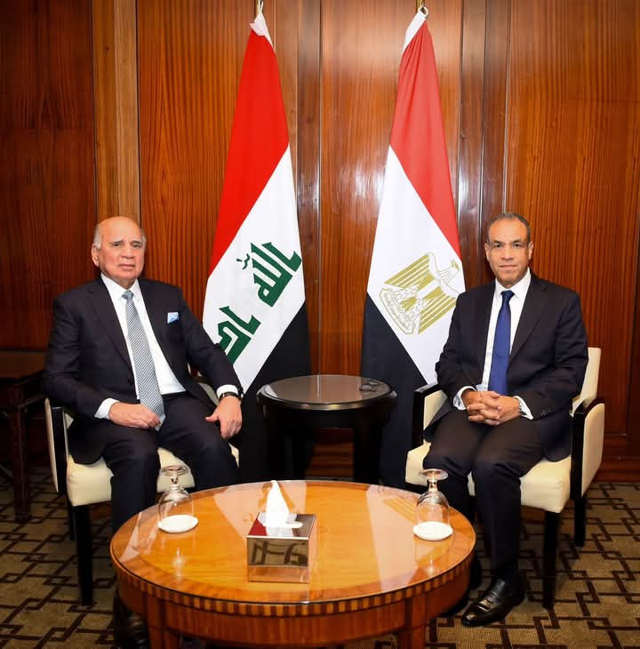 وزير الخارجية يستقبل نظيره العراقي لبحث التعاون الثنائي والقضايا الإقليمية وزير الخارجية يستقبل نظيره العراقي لبحث التعاون الثنائي والقضايا الإقليمية