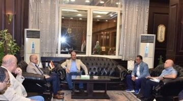 وفد الجهاز المركزى للتعمير فى الأقصر لمتابعة مشروعات حياة كريمة.. صور
