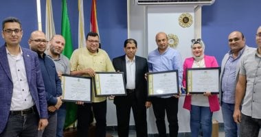 مياه المنوفية: منح 4 محطات شهادات مأمونية وسلامة المياه والصرف الصحى مياه المنوفية: منح 4 محطات شهادات مأمونية وسلامة المياه والصرف الصحى
