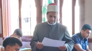 رئيس أزهر الإسماعيلية يتابع انتظام أعمال امتحانات النقل للمرحلة الثانوية