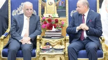 رئيس جامعة المنصورة يستقبل السفير العراقي لتعزيز سبل التعاون