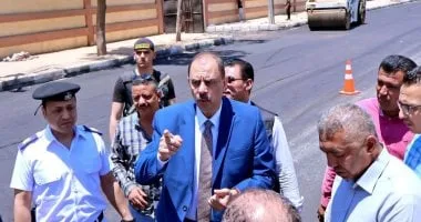 محافظ سوهاج يتفقد أعمال الرصف والتطوير بمدينة المراغة وشارع أسيوط محافظ سوهاج يتفقد أعمال الرصف والتطوير بمدينة المراغة وشارع أسيوط