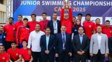 وزير الشباب يهنئ اتحاد السباحة بعد التتويج بكأس بطولة أفريقيا للناشئين