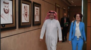 سفير السعودية لدى مصر يستقبل المديرة الإقليمية لبرنامج الأغذية العالمي
