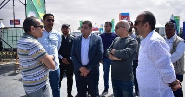 مسئولو "الإسكان" يتفقدون كومبوند مزارين والشواطئ والمدينة التراثية بالعلمين الجديدة مسئولو "الإسكان" يتفقدون كومبوند مزارين والشواطئ والمدينة التراثية بالعلمين الجديدة