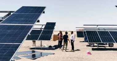 مركز باريس: تشغيل بئر المدرسة الزراعية بالطاقة الشمسية خلال أيام مركز باريس: تشغيل بئر المدرسة الزراعية بالطاقة الشمسية خلال أيام