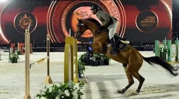 أجواء تنافسية شهدها اليوم الأول لبطولة العالم العسكرية للفروسية بالعاصمة الإدارية الجديدة
