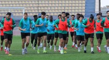المصري يختتم استعداداته لمواجهة الأهلي في الدوري