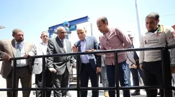 محافظ كفر الشيخ يفتتح محطة رفع صرف صحى قرية الشهابية لخدمة 15 ألف نسمة.. فيديو