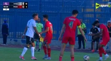 مودرن سبورت يهزم الجونة بهدف نظيف فى الدورى