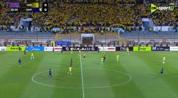 الإسماعيلى يتعادل مع إنبى سلبيا فى الشوط الأول لدورى نايل