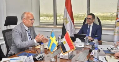 السفير السويدي بالقاهرة: ننظر إلى السوق المصري باعتباره وجهة واعدة للاستثمار السفير السويدي بالقاهرة: ننظر إلى السوق المصري باعتباره وجهة واعدة للاستثمار