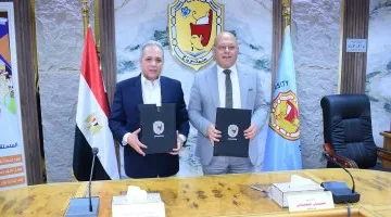 بروتوكول تعاون بين كليتى التربية والألسن بجامعة سوهاج ومدارس جيل المستقبل