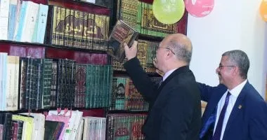 جامعة سوهاج تفتتح مكتبتين تضمان 3057 كتابًا ومعرضًا طلابيًا بكلية الآثار.. صور جامعة سوهاج تفتتح مكتبتين تضمان 3057 كتابًا ومعرضًا طلابيًا بكلية الآثار.. صور