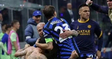 الإنتر ضد برشلونة.. النيراتزوري يتقدم بالرابع فى الشوط الإضافى الأول 4-3.. صور الإنتر ضد برشلونة.. النيراتزوري يتقدم بالرابع فى الشوط الإضافى الأول 4-3.. صور