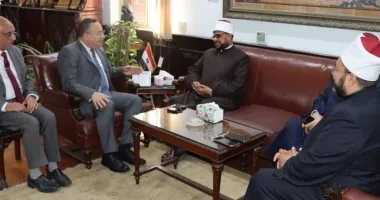 رئيس جامعة الإسكندرية يستقبل الأمين العام لمجمع البحوث الإسلامية رئيس جامعة الإسكندرية يستقبل الأمين العام لمجمع البحوث الإسلامية