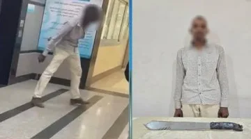القبض على شخص اقتحم مستشفى بأسوان وروع طاقم التمريض والأطباء.. فيديو