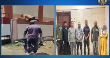 خلاف على طفل السبب.. ضبط شخص تسلق سور مدرسة وروع العاملين بسلاح(فيديو) خلاف على طفل السبب.. ضبط شخص تسلق سور مدرسة وروع العاملين بسلاح(فيديو)