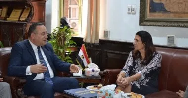 رئيس جامعة الإسكندرية يستقبل وفد هيئة الفولبرايت بالقاهرة لبحث سبل التعاون رئيس جامعة الإسكندرية يستقبل وفد هيئة الفولبرايت بالقاهرة لبحث سبل التعاون