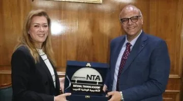 محافظ القليوبية يستقبل المدير التنفيذى للأكاديمية الوطنية للتدريب وتأهيل الشباب