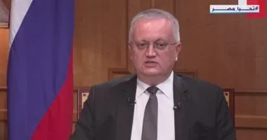 سفير روسيا الاتحادية بمصر: ندعم دائما الاعتراف بدولة فلسطين سفير روسيا الاتحادية بمصر: ندعم دائما الاعتراف بدولة فلسطين