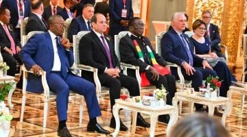 الرئيس السيسي يشارك فى حفل عشاء أقامه بوتين للرؤساء بمناسبة عيد النصر.. صور