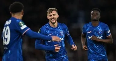 تشيلسى ضد يورجوردين.. البلوز يتفوق بهدف فى الشوط الأول.. فيديو تشيلسى ضد يورجوردين.. البلوز يتفوق بهدف فى الشوط الأول.. فيديو