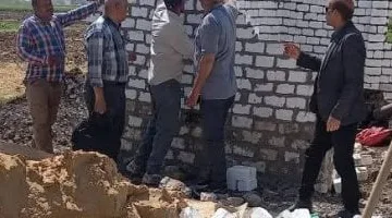 إزالة 11 حالة تعد على الأراضى الزراعية بقرى مركز سوهاج