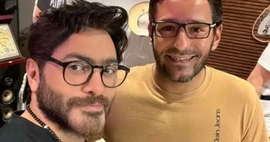 تامر حسنى يسجل أغنية من ألبومه الجديد بتوقيع أحمد المالكى.. صورة تامر حسنى يسجل أغنية من ألبومه الجديد بتوقيع أحمد المالكى.. صورة