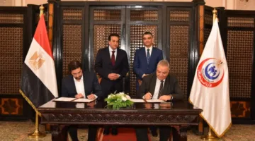 وزير الصحة يشهد توقيع بروتوكول لتطوير مستشفى "هرمل" بالتعاون مع "جوستاف روسي" الفرنسي