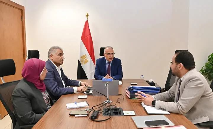 وزير الري: 78% نسبة تنفيذ مشروع المسار الناقل لمياه الصرف الزراعي لمحطة معالجة الدلتا الجديدة وزير الري: 78% نسبة تنفيذ مشروع المسار الناقل لمياه الصرف الزراعي لمحطة معالجة الدلتا الجديدة