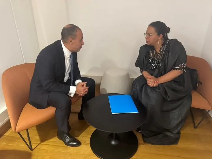 وزير الخارجية يجتمع مع نظيرته من جمهورية الكونغو الديمقراطية وزير الخارجية يجتمع مع نظيرته من جمهورية الكونغو الديمقراطية