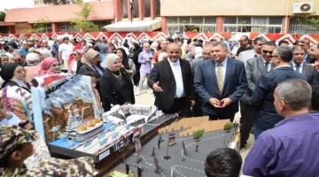 افتتاح معرض الوسائل التعليمية في بورسعيد