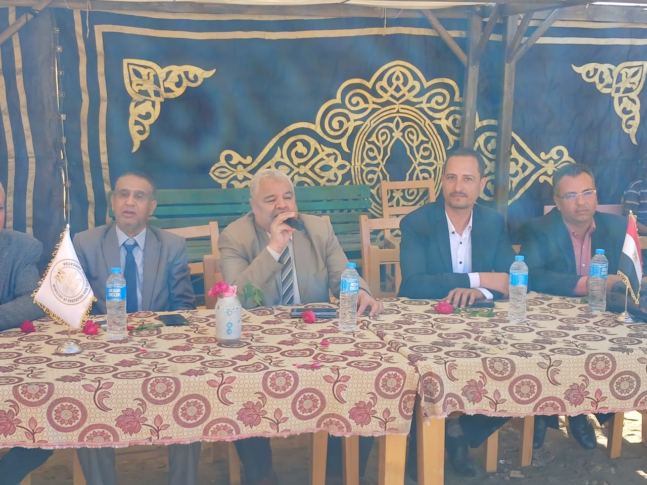جولات لوكيل تعليم الأقصر لمتابعة انتظام الدراسة