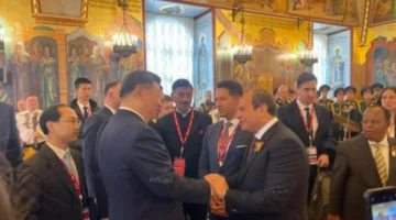 الرئيس السيسي يتبادل الأحاديث الودية مع قادة العالم على هامش احتفالات النصر بموسكو