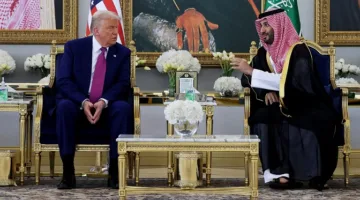 ترامب يُثني على محمد بن سلمان ويصفه بالحكمة المتقدمة، متحدثاً بفكاهة عن استثمارات تريليون الدولار