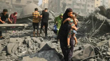 3 شهداء ومصابون في قصف الاحتلال خيمة تؤوي نازحين غرب مدينة غزة