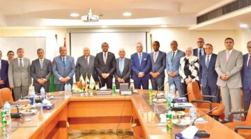 البنك الزراعى يستقبل وزير زراعة مدغشقر لتعزيز التعاون والاطلاع على جهود البنك فى دعم التنمية الزراعية