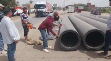 مياه الفيوم تنفذ مشروعات إحلال وتجديد للبنية التحتية للصرف الصحي في المحافظة