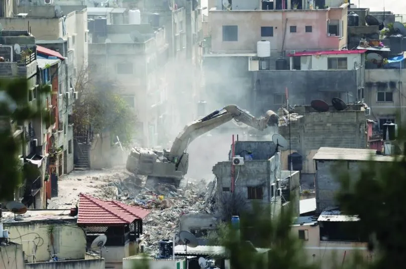 إخطار من قوات الاحتلال ب demolishing 58 residential buildings in Tulkarem