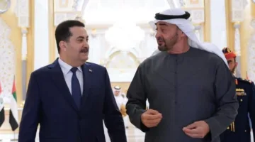 العراق والإمارات يبحثان العمل على تعزيز العلاقات في المجالات السياسية والاقتصادية